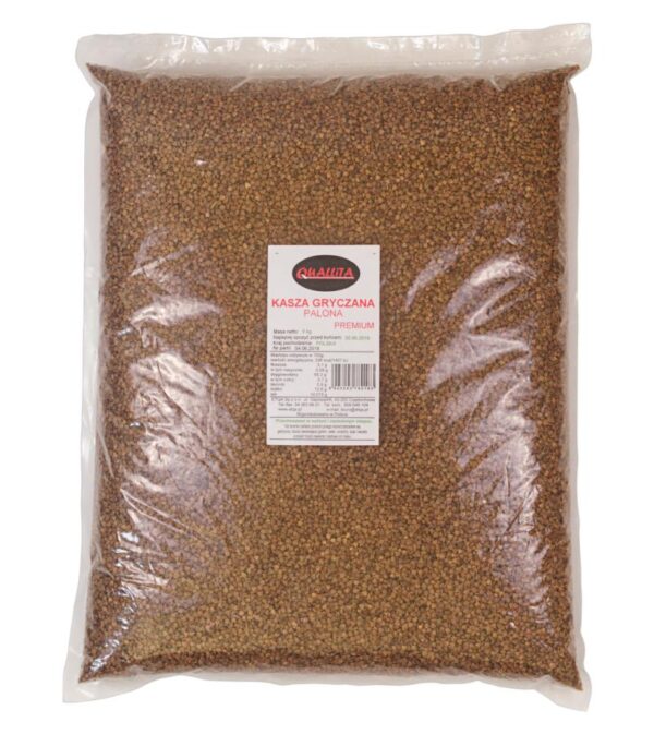 KASZA GRYCZANA PALONA 5KG QUALLITA PREMIUM.