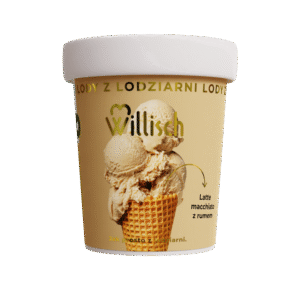 WILLISCH LODY LATTE MACCIATO Z SOSEM RUMOWYM 8x465ml.
