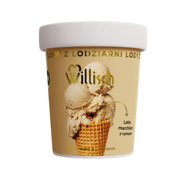 WILLISCH LODY LATTE MACCIATO Z SOSEM RUMOWYM 8x465ml.